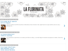 Tablet Screenshot of laflorinata.com